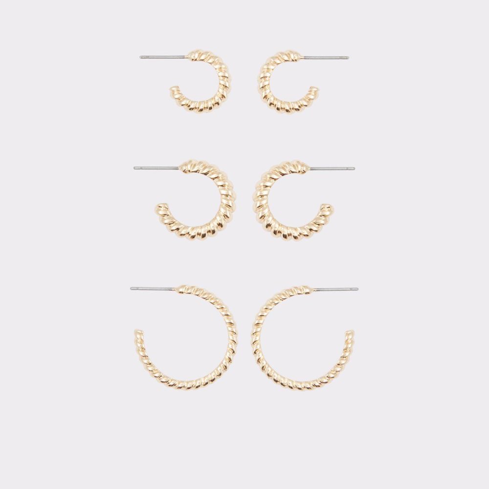 Gold Aldo Ocoelin Hoop earrings | 735620-SZX