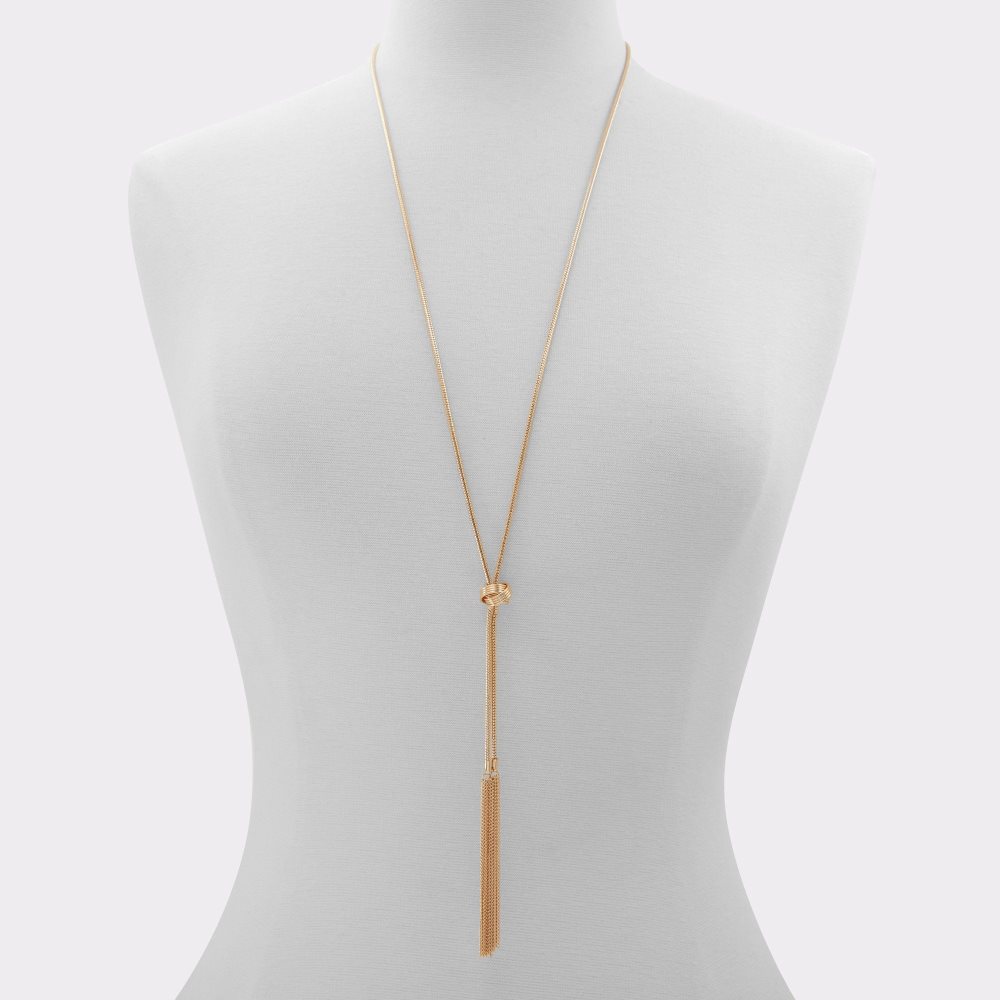 Gold Aldo Qeasean Necklace | 598402-DHS