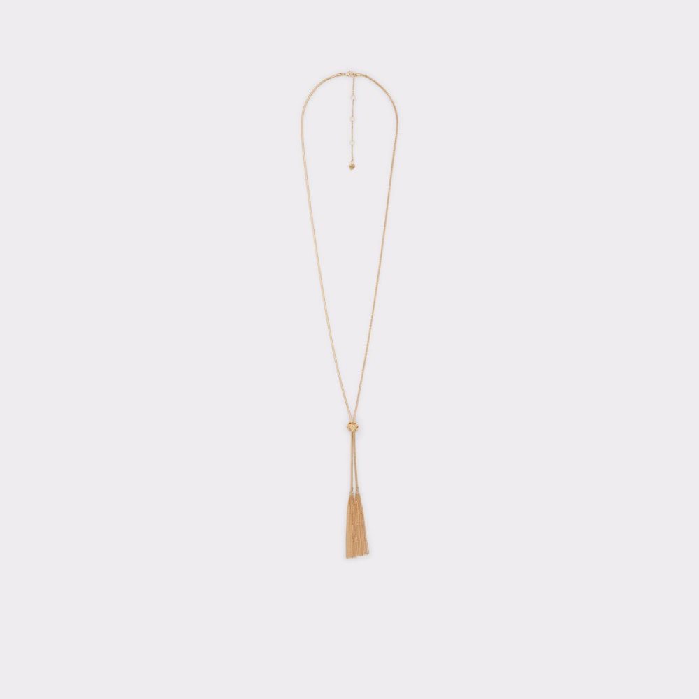 Gold Aldo Qeasean Necklace | 598402-DHS