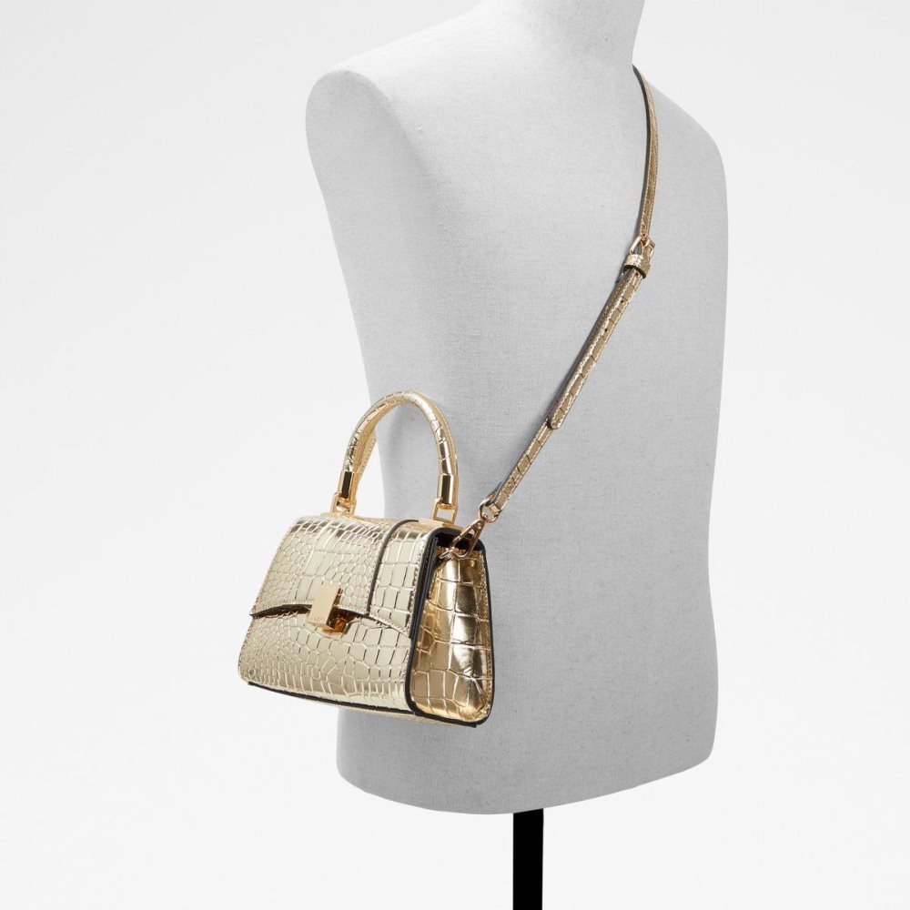 Gold Aldo Rotorua Top handle bag | 216075-NKQ