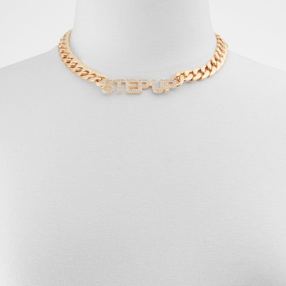 Gold Aldo Stepupn Necklace | 235768-BKZ