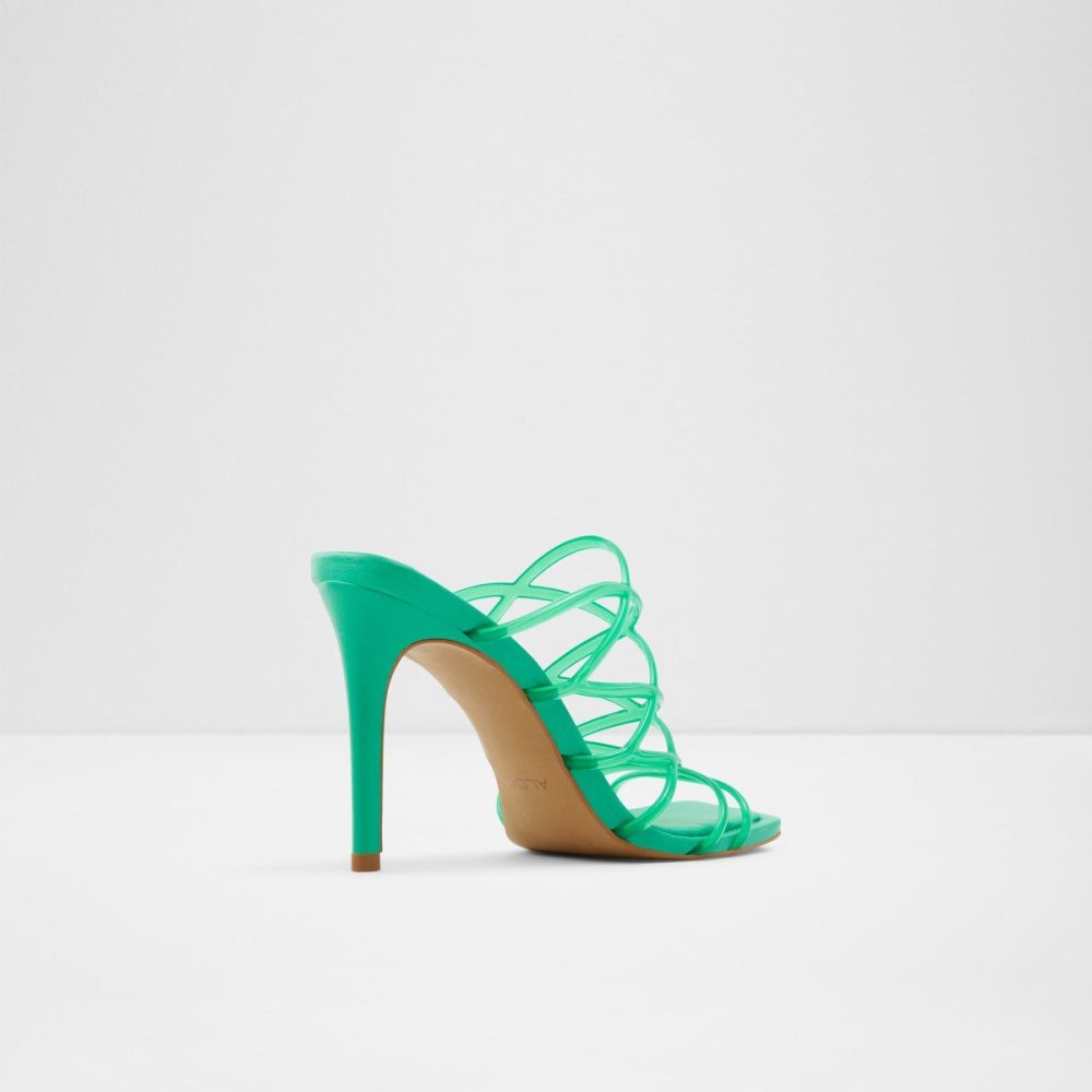 Green Aldo Brigette Strappy heeled sandal - Stiletto heel | 532468-VWG