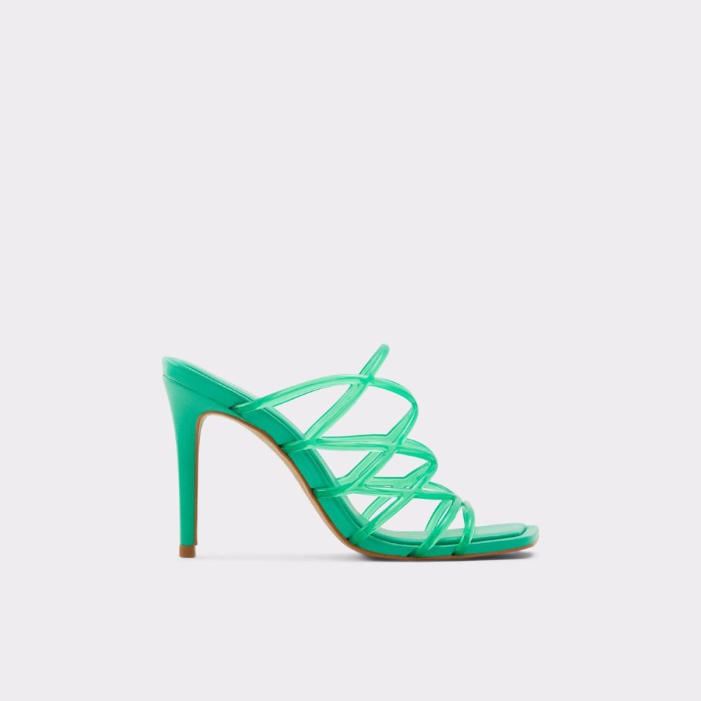 Green Aldo Brigette Strappy heeled sandal - Stiletto heel | 532468-VWG