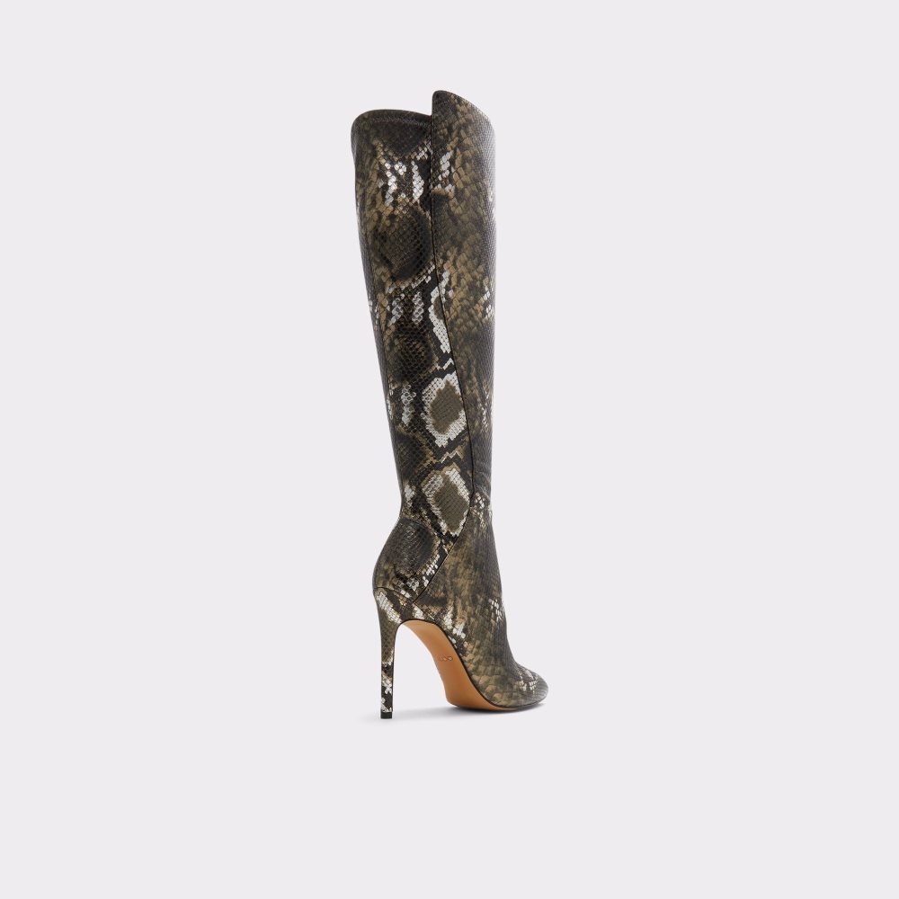 Khaki Aldo Sophialaan Knee-high boot - Stiletto heel | 891645-KLX