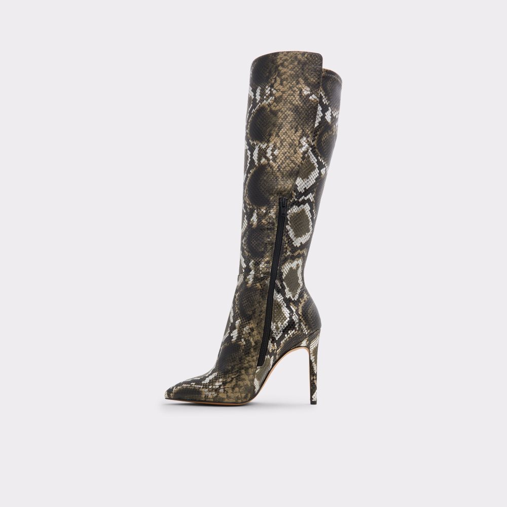 Khaki Aldo Sophialaan Knee-high boot - Stiletto heel | 891645-KLX