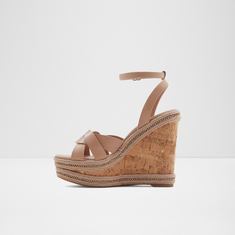 Light Beige Aldo Droyers Wedge sandal - Wedge heel | 960287-RBN