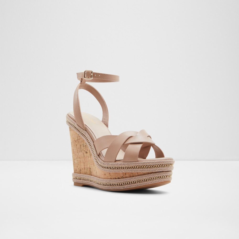 Light Beige Aldo Droyers Wedge sandal - Wedge heel | 960287-RBN