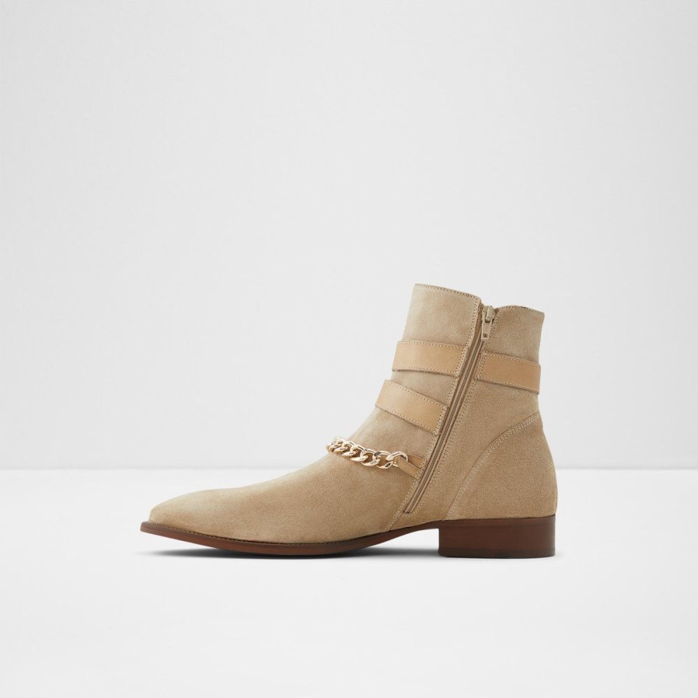 Light Beige Aldo Eolophus Ankle boot | 156087-JIN