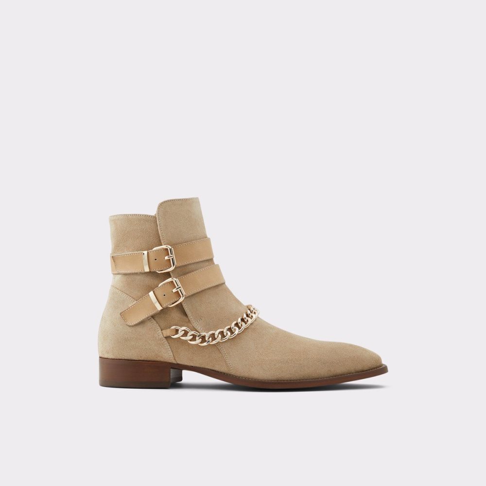 Light Beige Aldo Eolophus Ankle boot | 156087-JIN