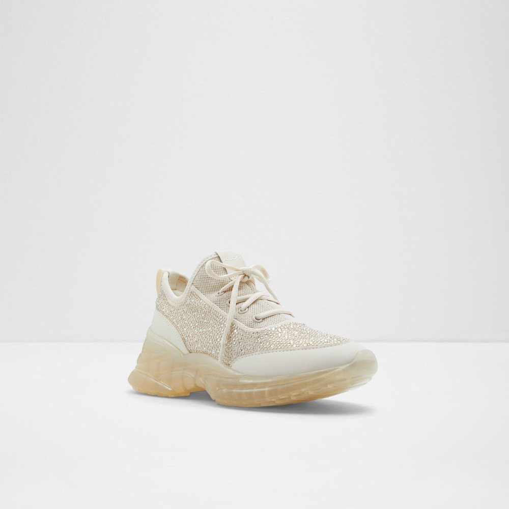 Light Beige Aldo Twilight Wedge sneaker - Jogger sole | 056724-REW