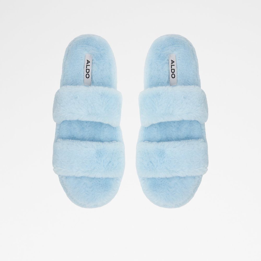 Light Blue Aldo Devaessi Slippers | 410239-HXR