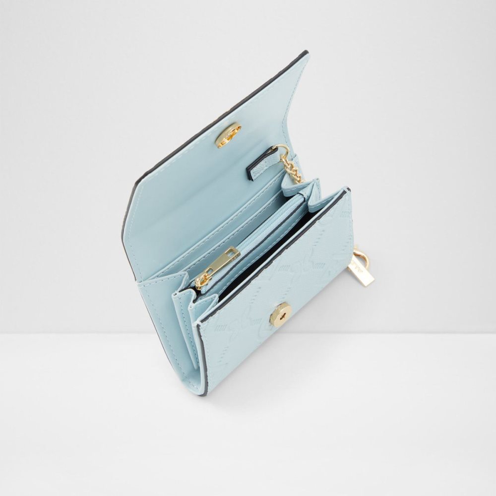 Light Blue Aldo Iconipouch Wallet | 523641-EIV