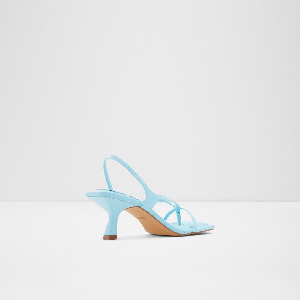 Light Blue Aldo Loni Strappy high heel sandal - Block heel | 765182-BWE