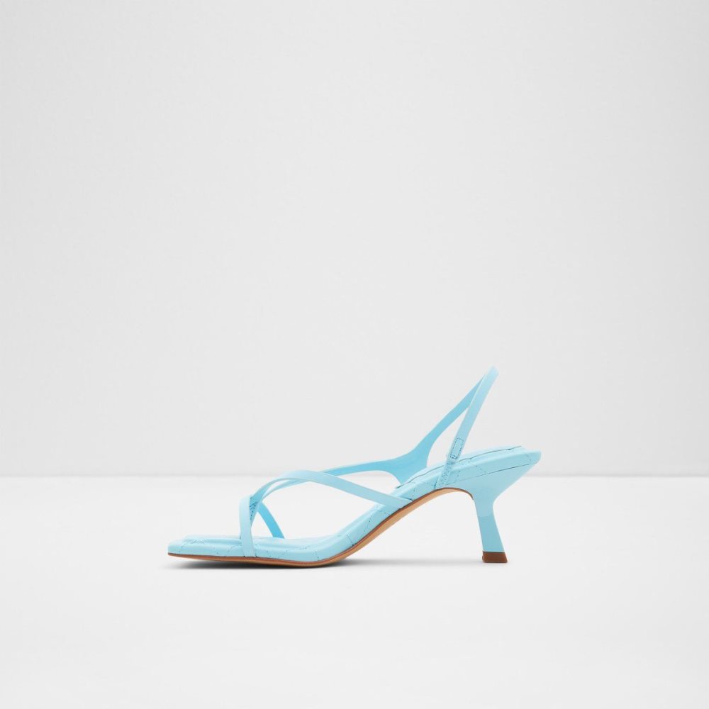 Light Blue Aldo Loni Strappy high heel sandal - Block heel | 765182-BWE