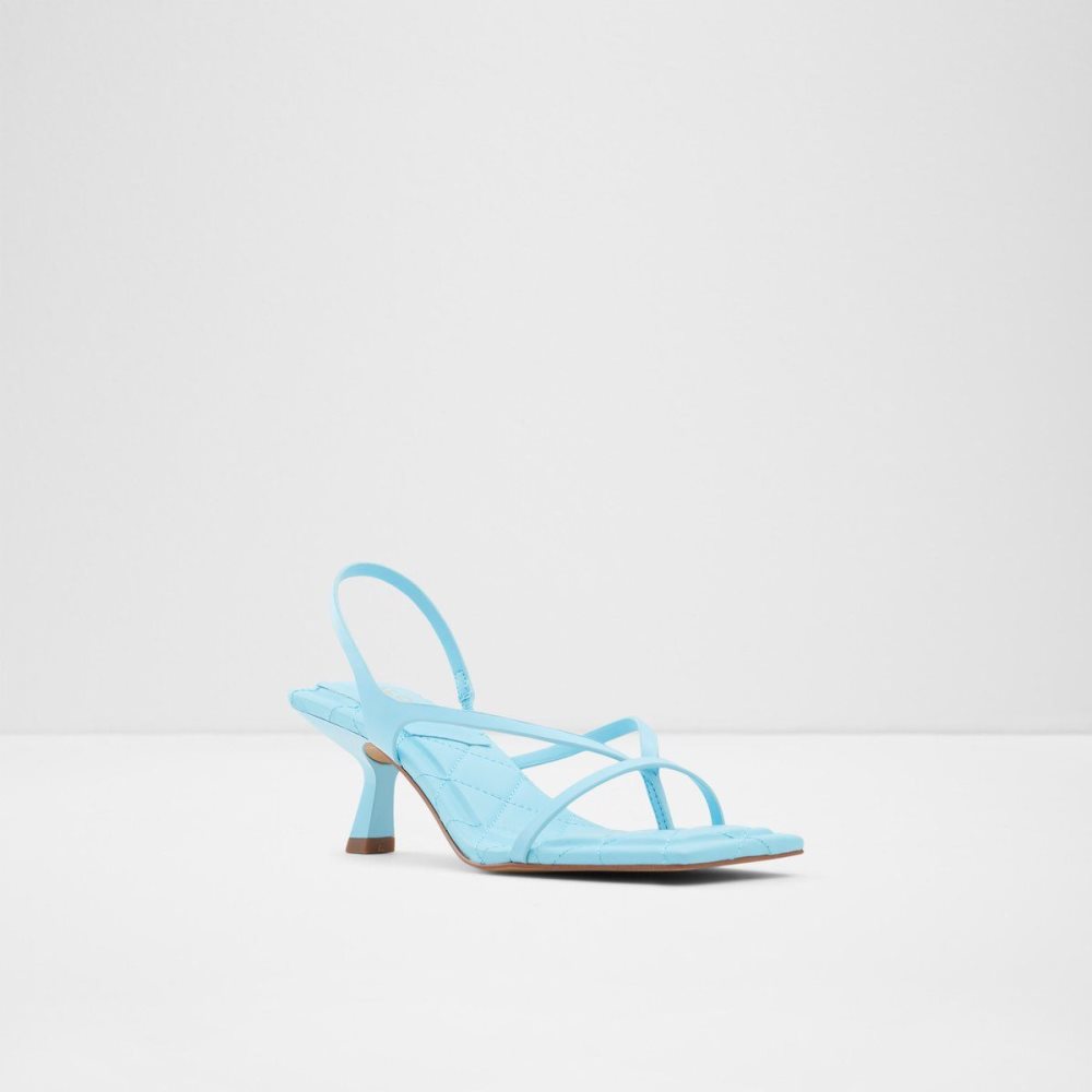 Light Blue Aldo Loni Strappy high heel sandal - Block heel | 765182-BWE