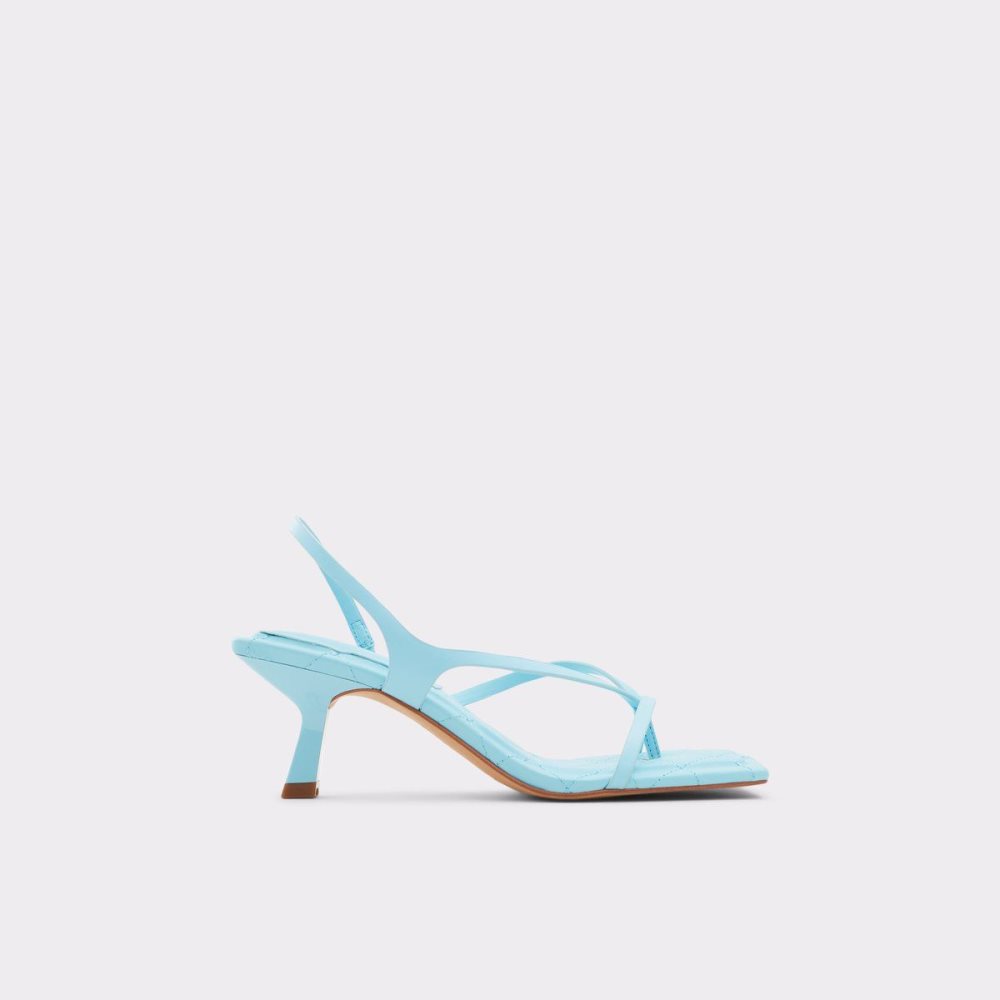 Light Blue Aldo Loni Strappy high heel sandal - Block heel | 765182-BWE