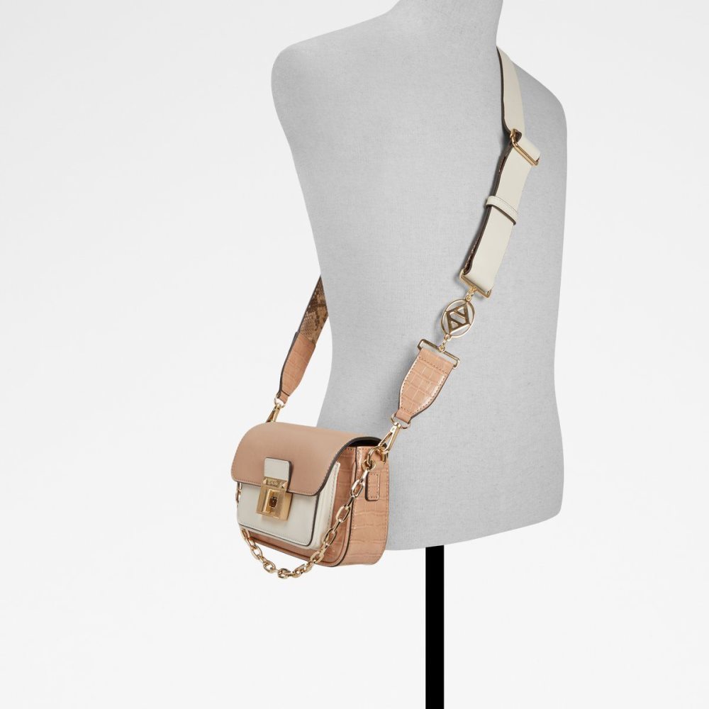 Light Brown Aldo Celestica Crossbody bag | 780493-DTQ