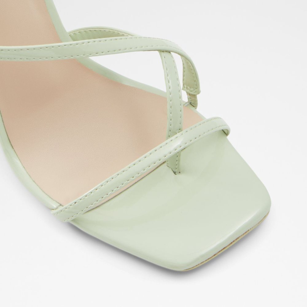 Light Green Aldo Hainiel Strappy heeled sandal - Cup sole | 384796-KEL