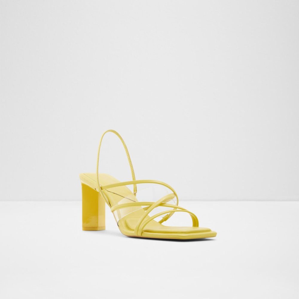 Light Green Aldo Jennifer Strappy high heel sandal - Block heel | 254916-XWF