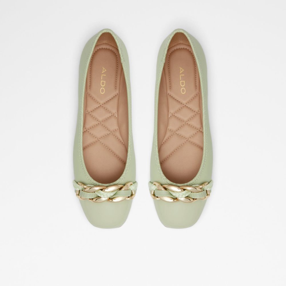 Light Green Aldo Ocalirin Ballerina | 471390-NJY