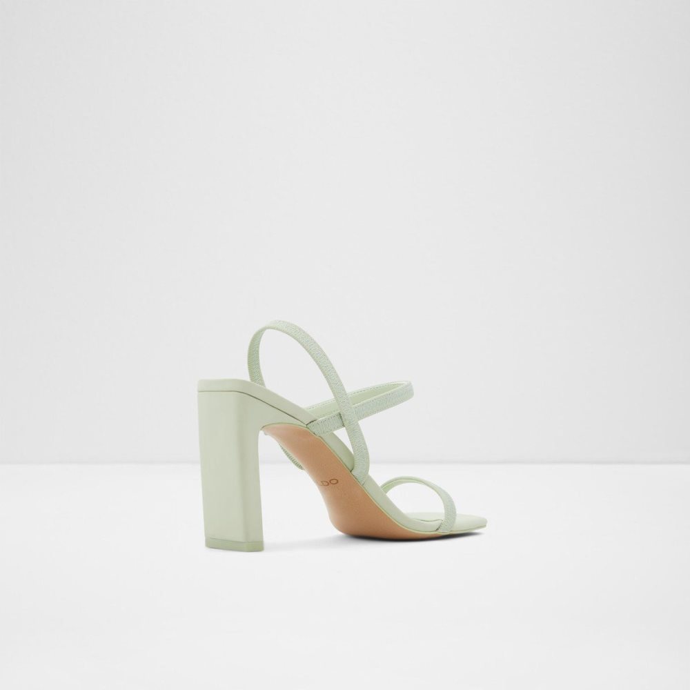 Light Green Aldo Okurr Strappy high heel sandal - Block heel | 085196-NWP