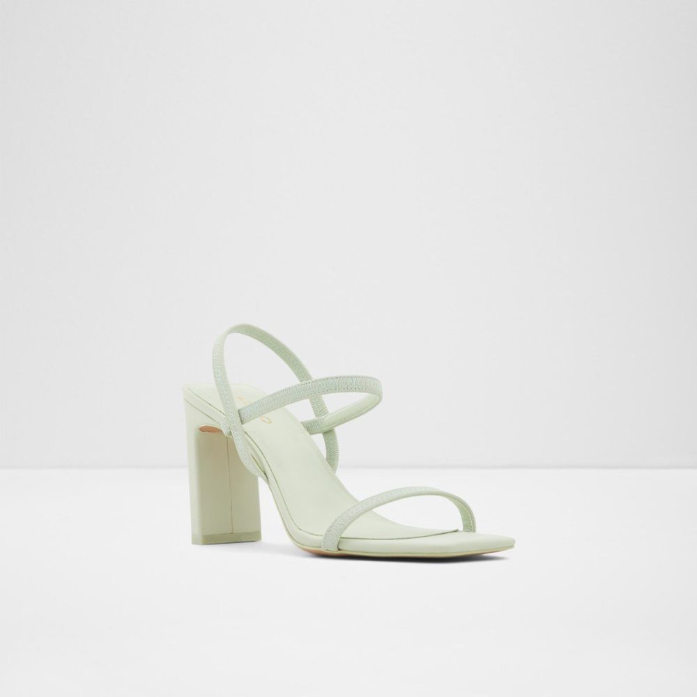 Light Green Aldo Okurr Strappy high heel sandal - Block heel | 085196-NWP