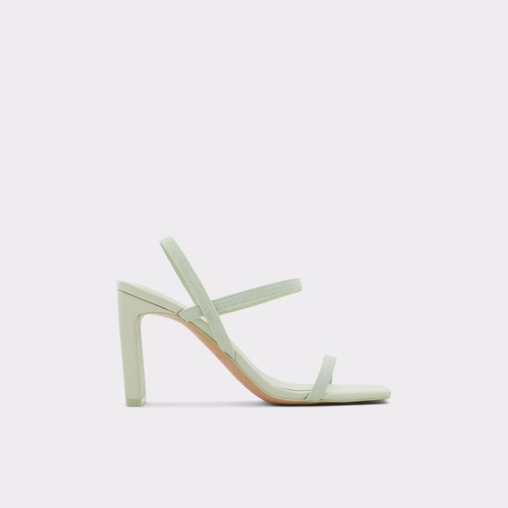 Light Green Aldo Okurr Strappy high heel sandal - Block heel | 085196-NWP