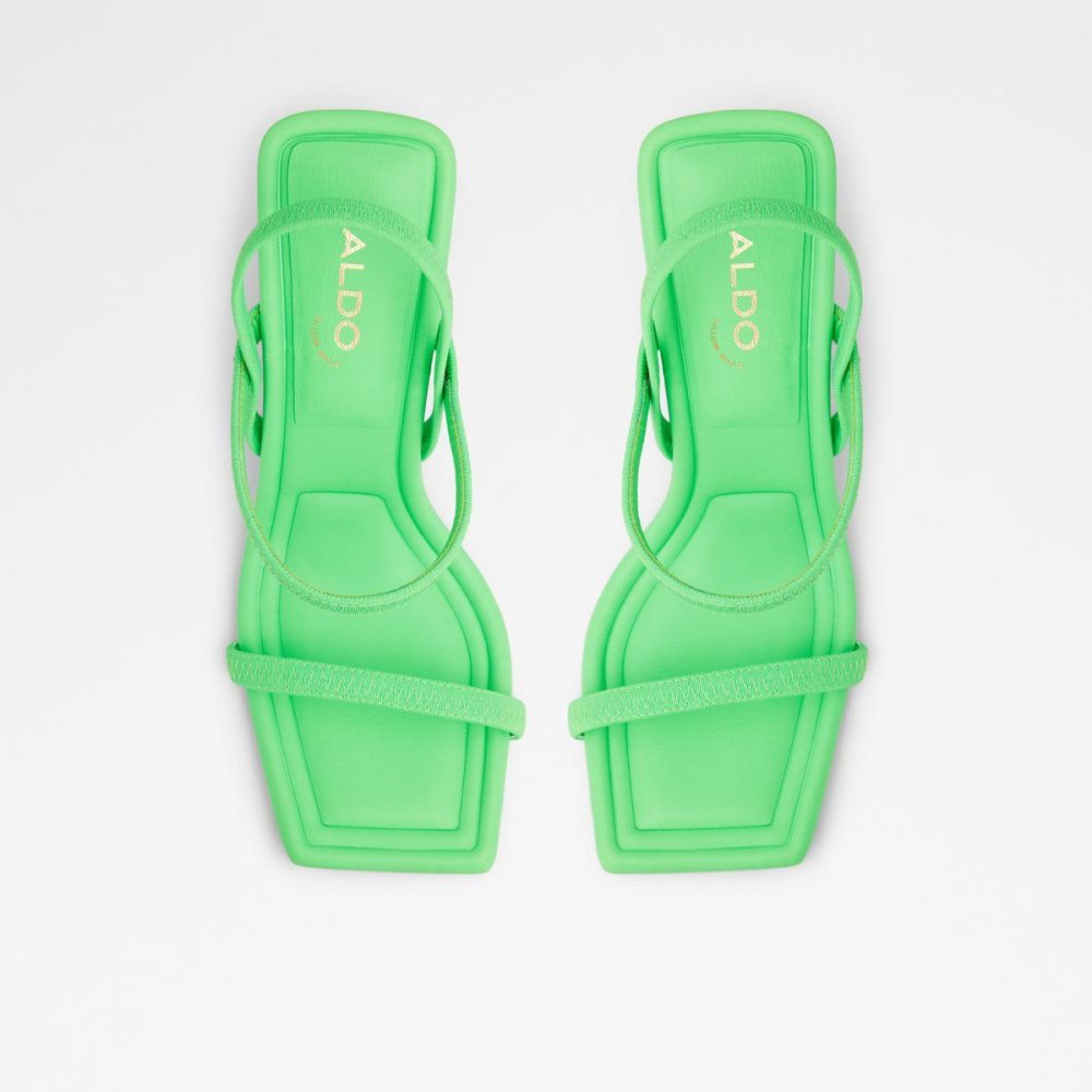 Light Green Aldo Okurra Strappy heeled sandal | 526947-BHR