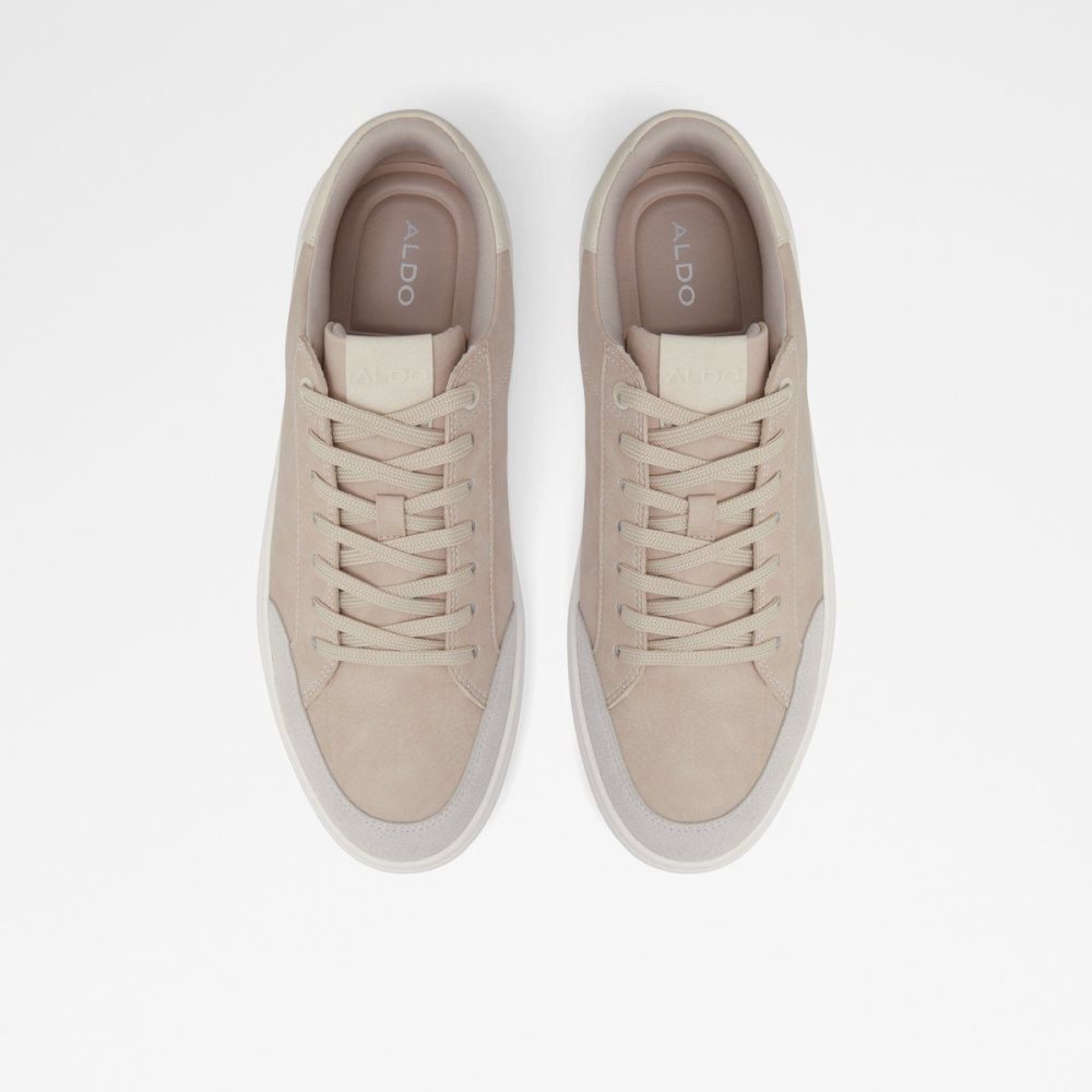 Light Grey Aldo Courtspec Low top sneaker - Cup sole | 480253-QMB