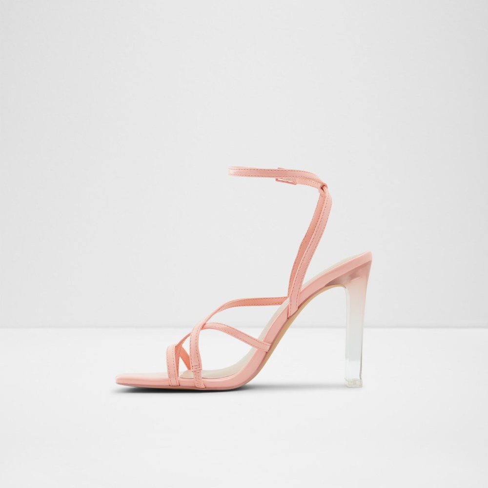 Light Orange Aldo Hainiel Strappy heeled sandal - Cup sole | 294081-WJE