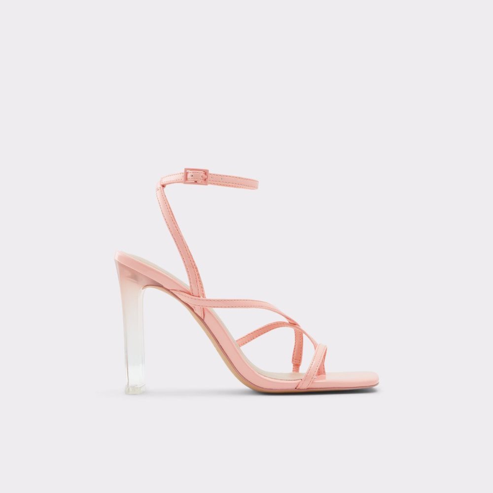 Light Orange Aldo Hainiel Strappy heeled sandal - Cup sole | 294081-WJE