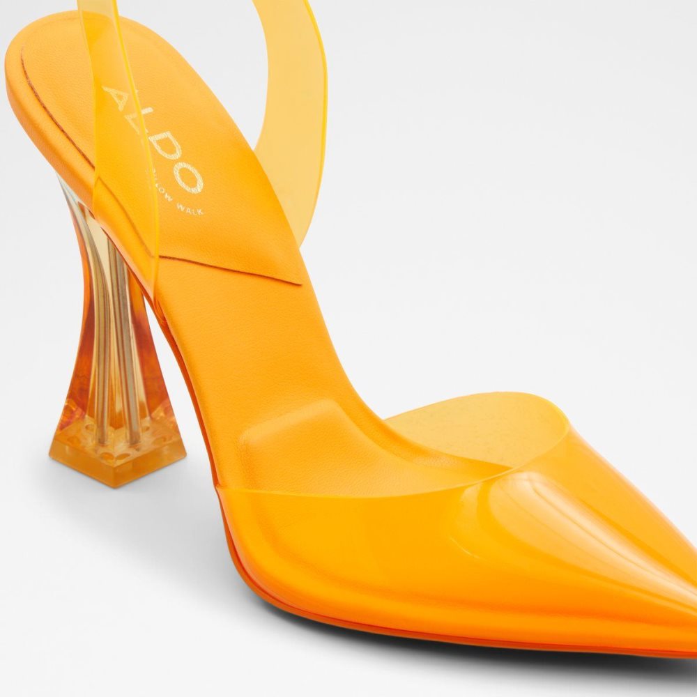 Light Orange Aldo Solanti Sling back high heel | 385067-XSG