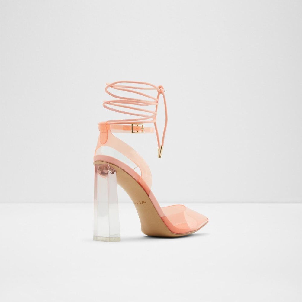 Light Orange Aldo Tilah Strappy heeled shoe - Block heel | 648350-EJD