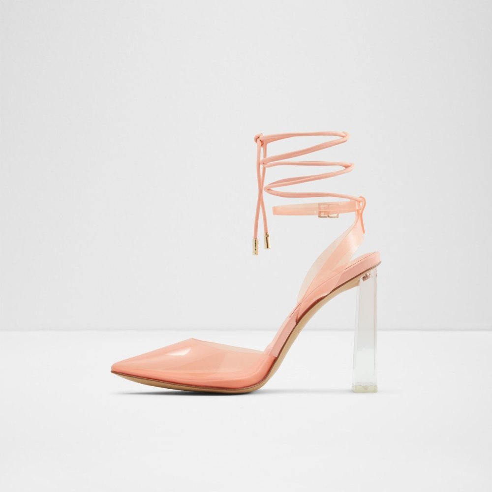 Light Orange Aldo Tilah Strappy heeled shoe - Block heel | 648350-EJD