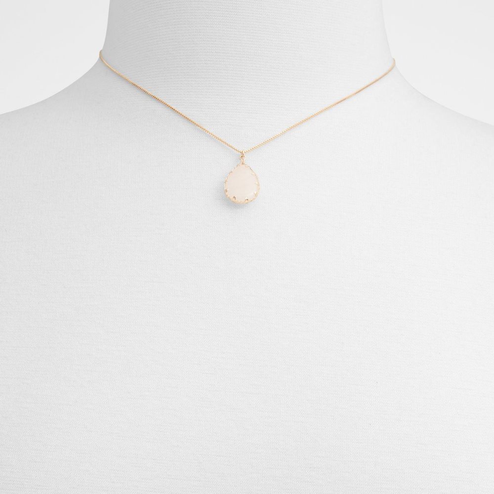 Light Pink Aldo Beaucerons Necklace | 546297-KUM