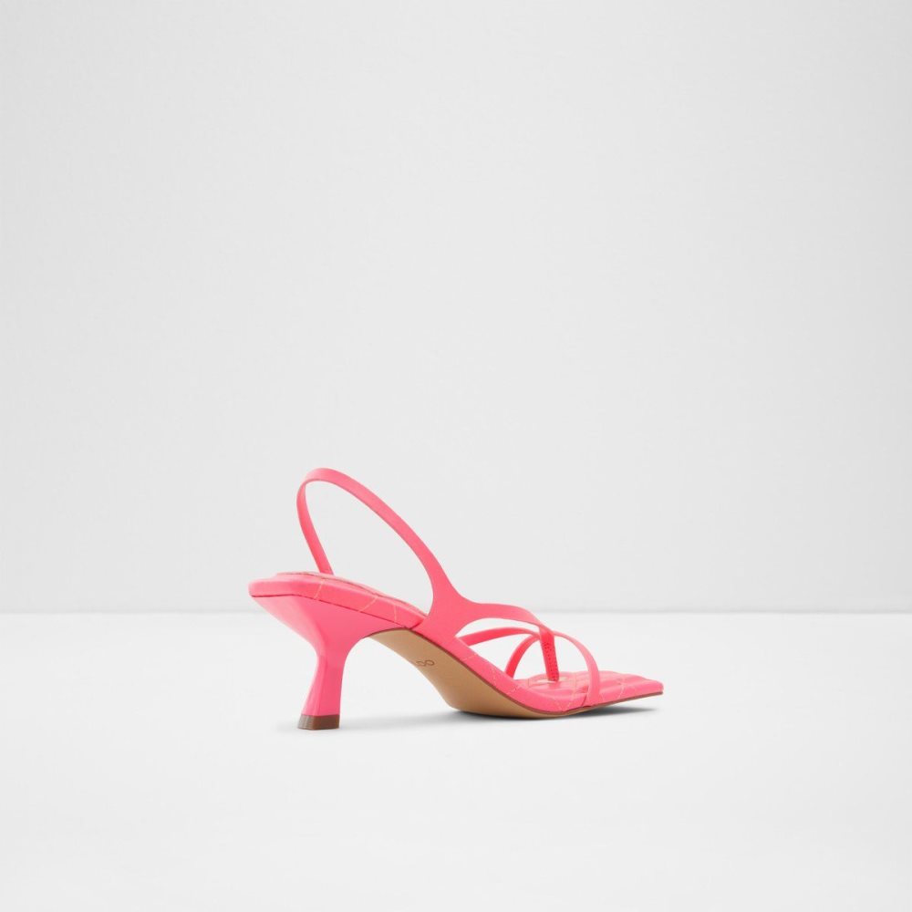 Light Pink Aldo Loni Strappy high heel sandal - Block heel | 319540-AIX