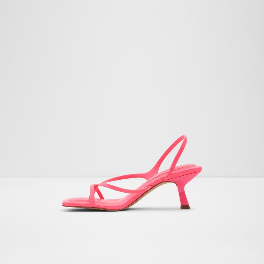 Light Pink Aldo Loni Strappy high heel sandal - Block heel | 319540-AIX