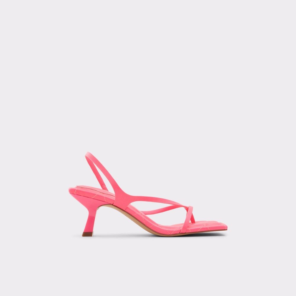 Light Pink Aldo Loni Strappy high heel sandal - Block heel | 319540-AIX