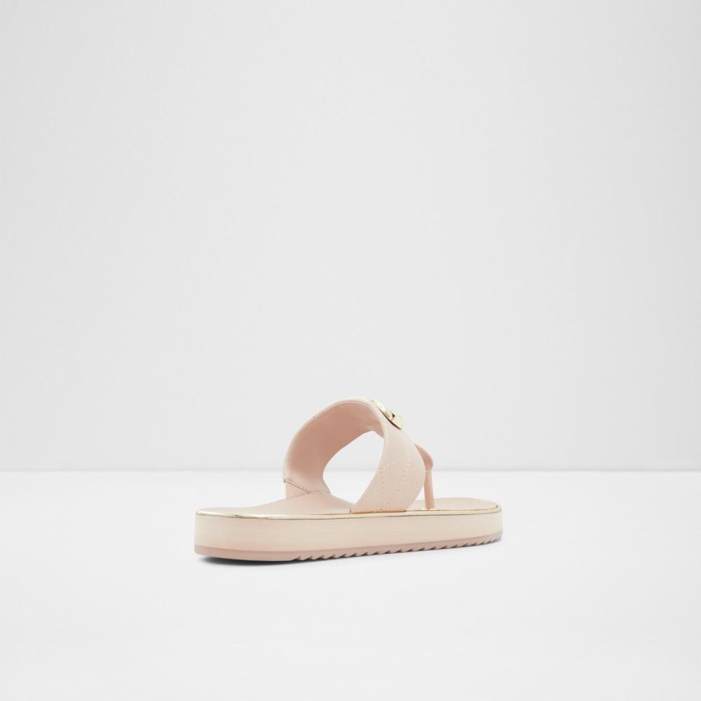 Light Pink Aldo Searene Thong sandal | 826034-TZD