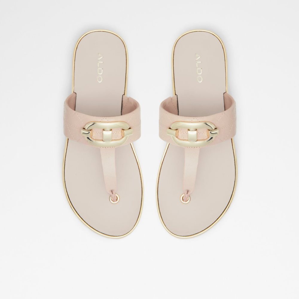 Light Pink Aldo Searene Thong sandal | 826034-TZD