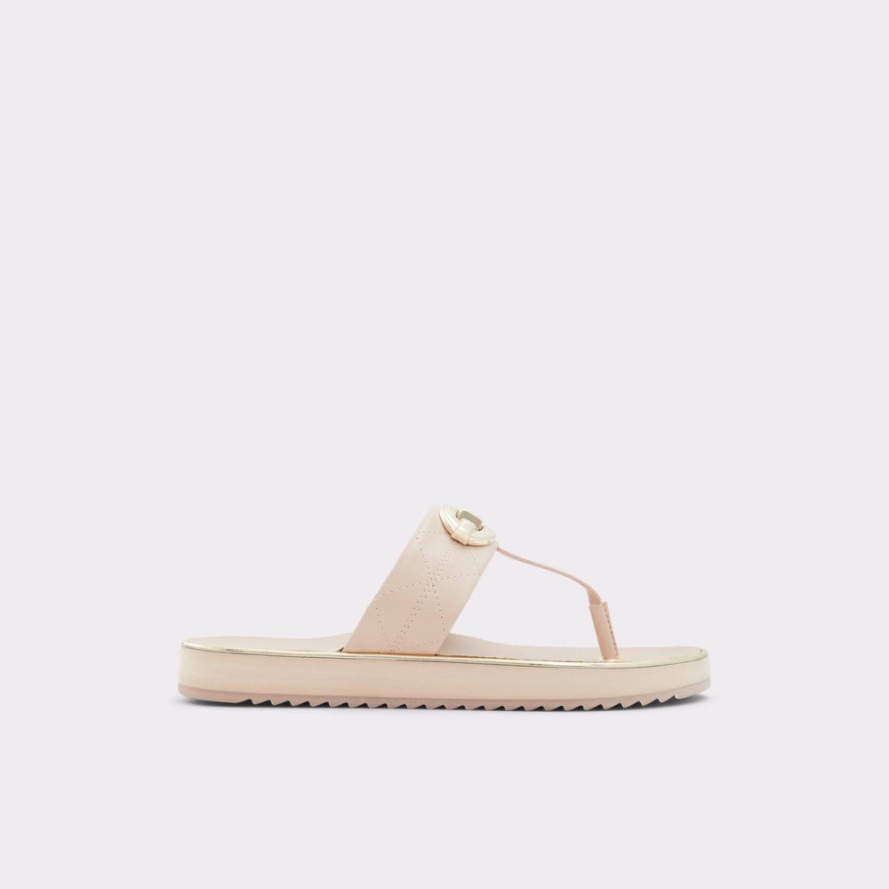 Light Pink Aldo Searene Thong sandal | 826034-TZD