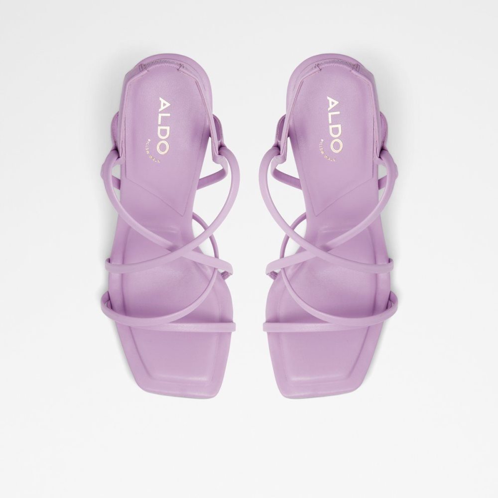 Light Purple Aldo Amilia Strappy heeled sandal | 418570-TDF