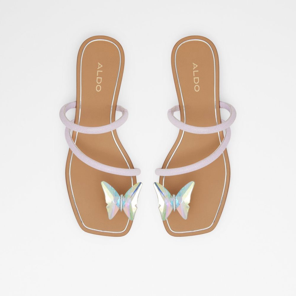 Light Purple Aldo Garberia Flat sandal | 798326-BGT