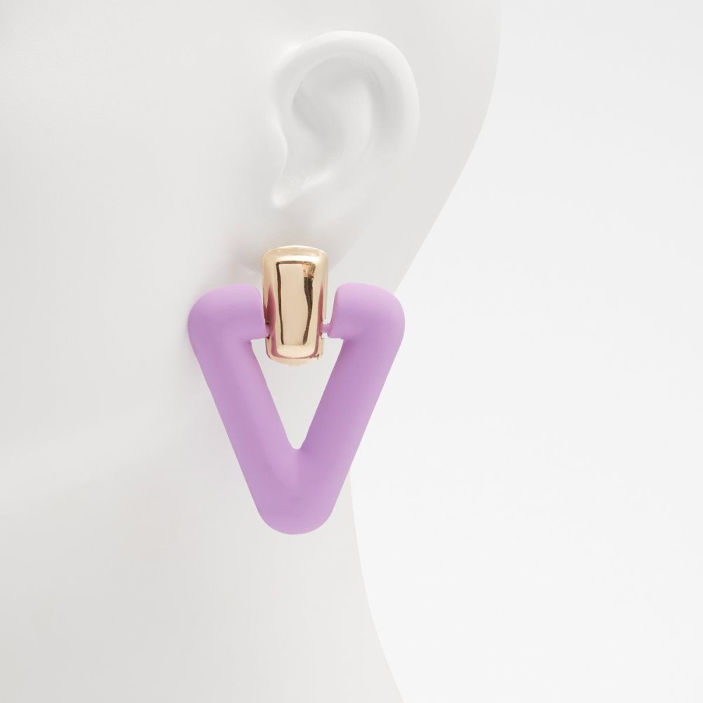 Light Purple Aldo Gilide Earrings | 087654-LHP