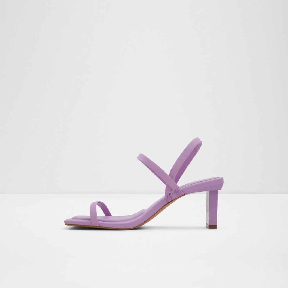 Light Purple Aldo Lokurr Sling back heeled sandal | 691480-OBJ