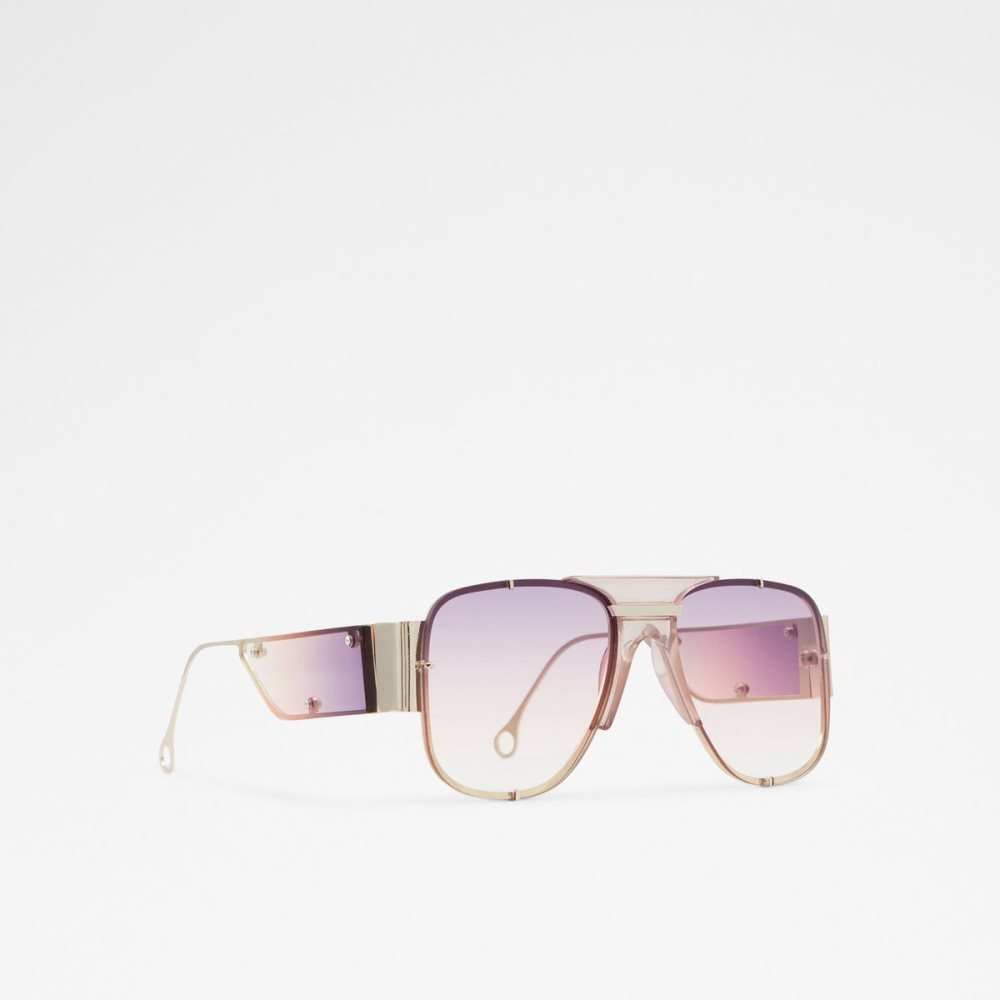 Light Purple Aldo Qei Aviator sunglasses | 094853-HKF