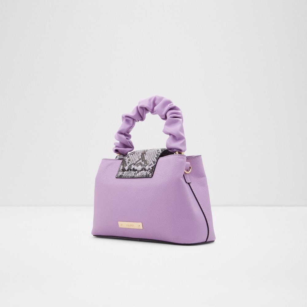 Light Purple Aldo Snakie Top handle bag | 692571-ZMX