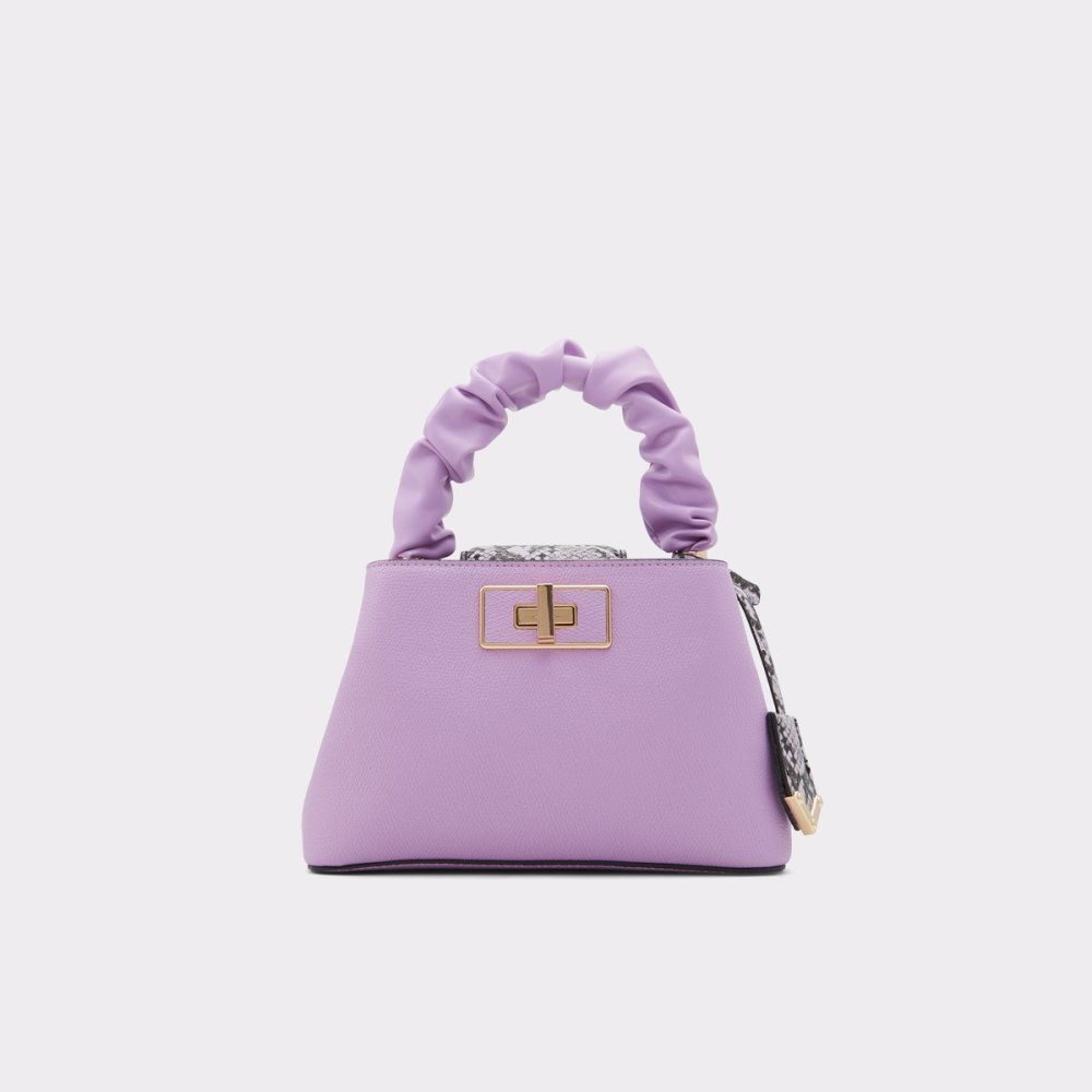 Light Purple Aldo Snakie Top handle bag | 692571-ZMX