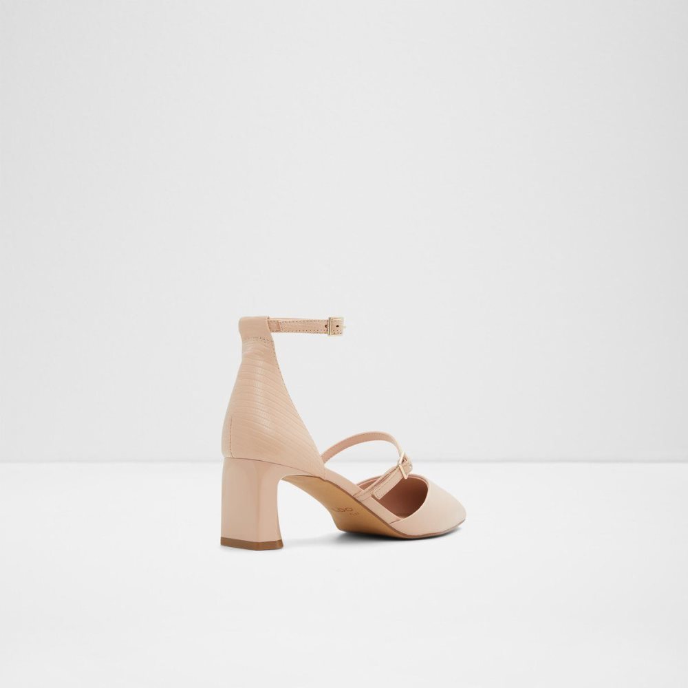 Pink Aldo Collette Strappy heeled shoe | 819053-MSU