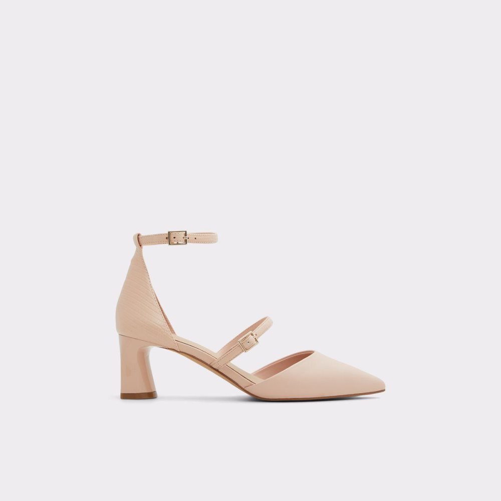 Pink Aldo Collette Strappy heeled shoe | 819053-MSU